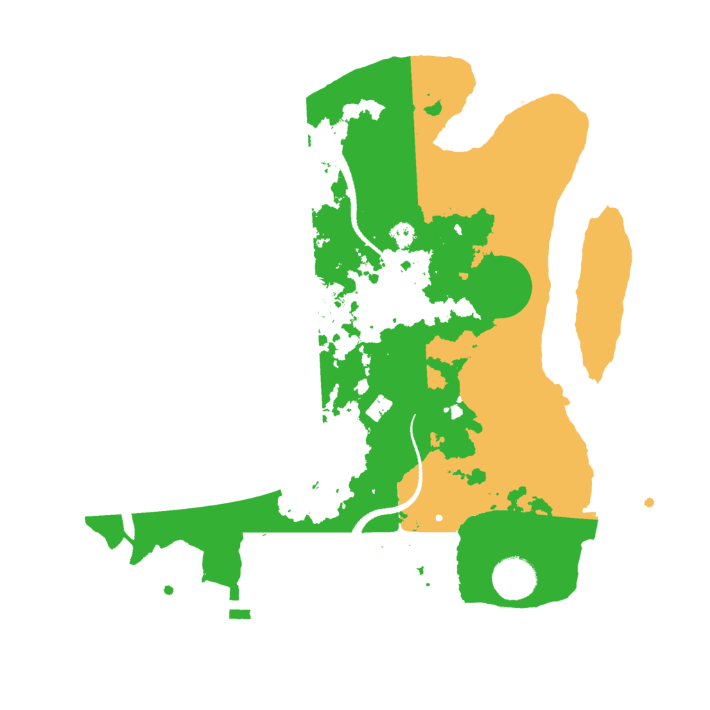 Biome Rust Map: Procedural Map, Size: 3000, Seed: 141687398