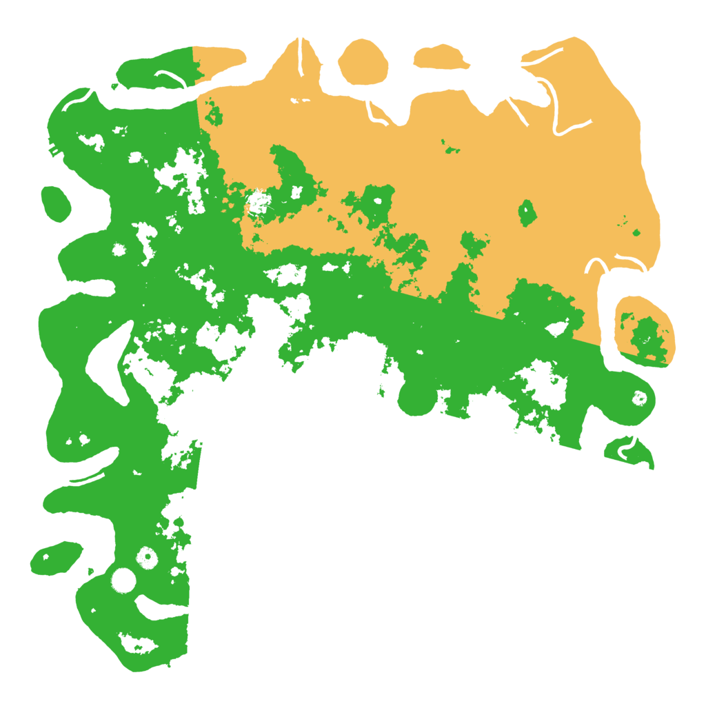 Biome Rust Map: Procedural Map, Size: 5000, Seed: 394710521