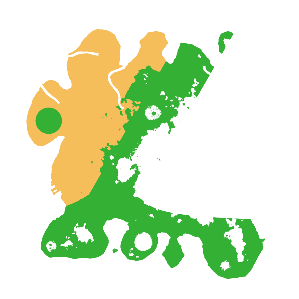 Biome Rust Map: Procedural Map, Size: 3000, Seed: 708443199