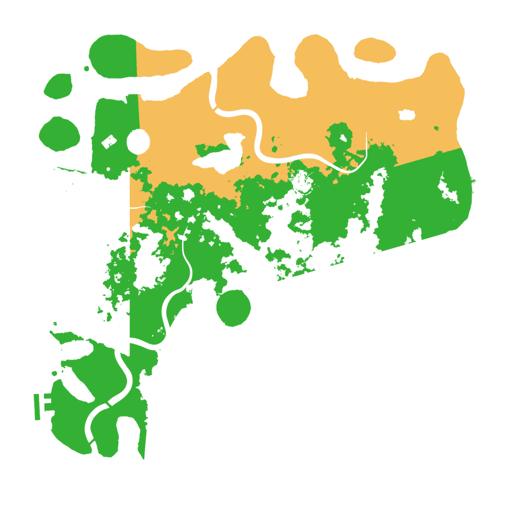 Biome Rust Map: Procedural Map, Size: 4000, Seed: 565915925