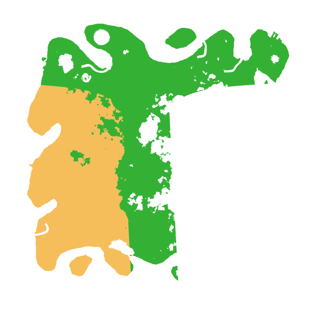 Biome Rust Map: Procedural Map, Size: 3500, Seed: 405246089