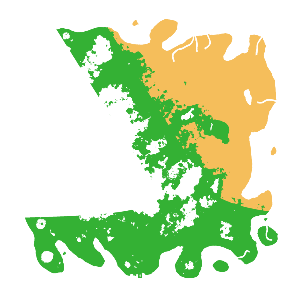 Biome Rust Map: Procedural Map, Size: 4500, Seed: 1033276141