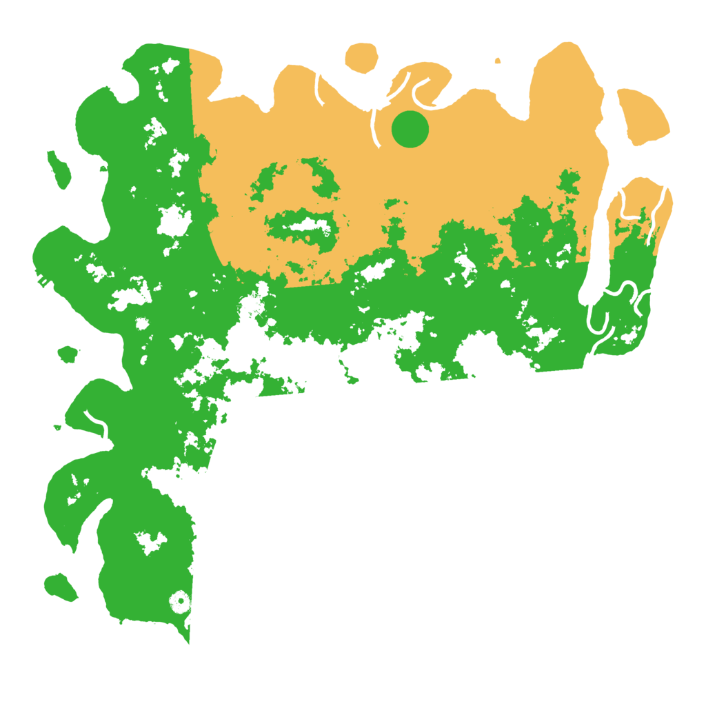 Biome Rust Map: Procedural Map, Size: 5000, Seed: 9811354