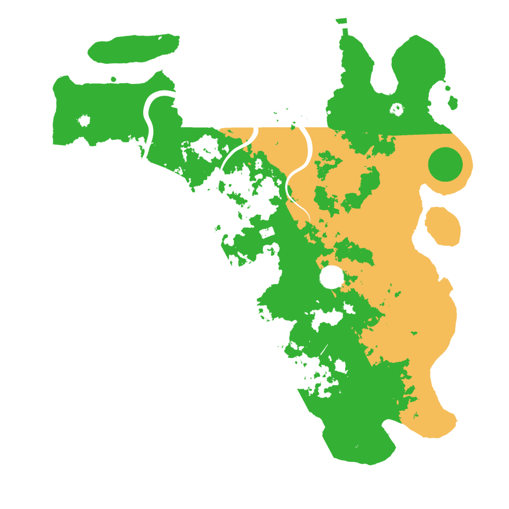 Biome Rust Map: Procedural Map, Size: 3900, Seed: 555742548