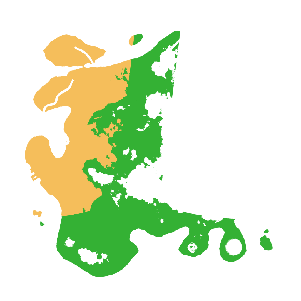 Biome Rust Map: Procedural Map, Size: 3250, Seed: 473174653