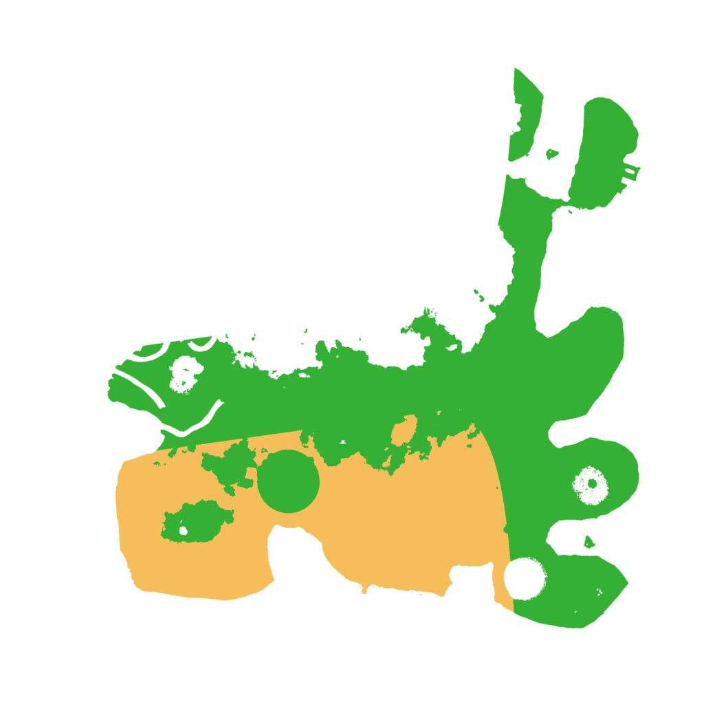 Biome Rust Map: Procedural Map, Size: 3000, Seed: 7638