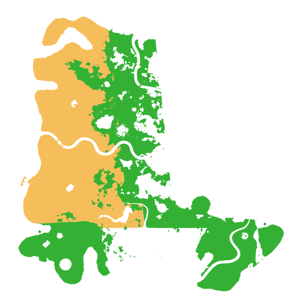 Biome Rust Map: Procedural Map, Size: 4500, Seed: 717179083