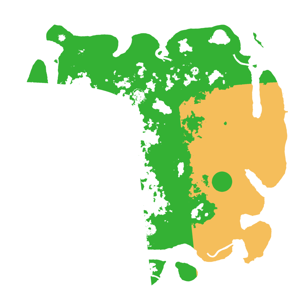 Biome Rust Map: Procedural Map, Size: 4000, Seed: 1964