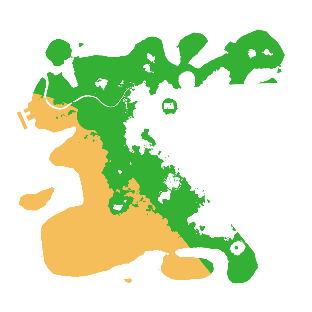 Biome Rust Map: Procedural Map, Size: 3380, Seed: 1337