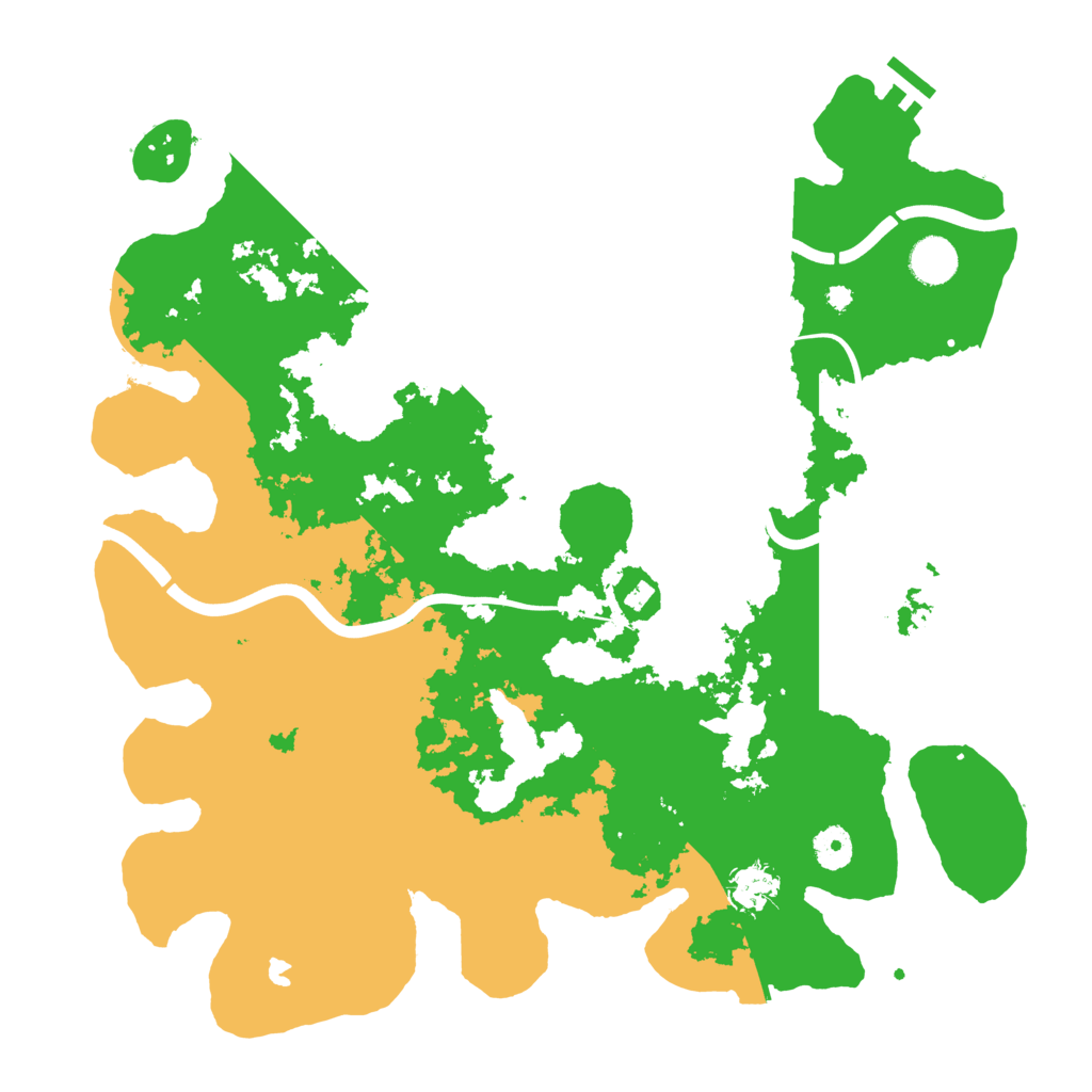 Biome Rust Map: Procedural Map, Size: 4000, Seed: 1140172978