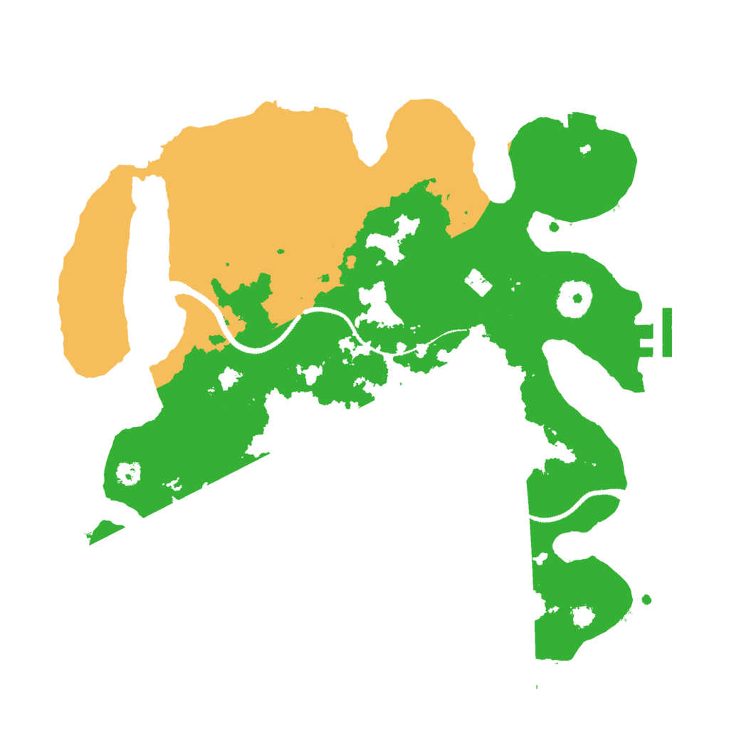 Biome Rust Map: Procedural Map, Size: 3000, Seed: 1555552153
