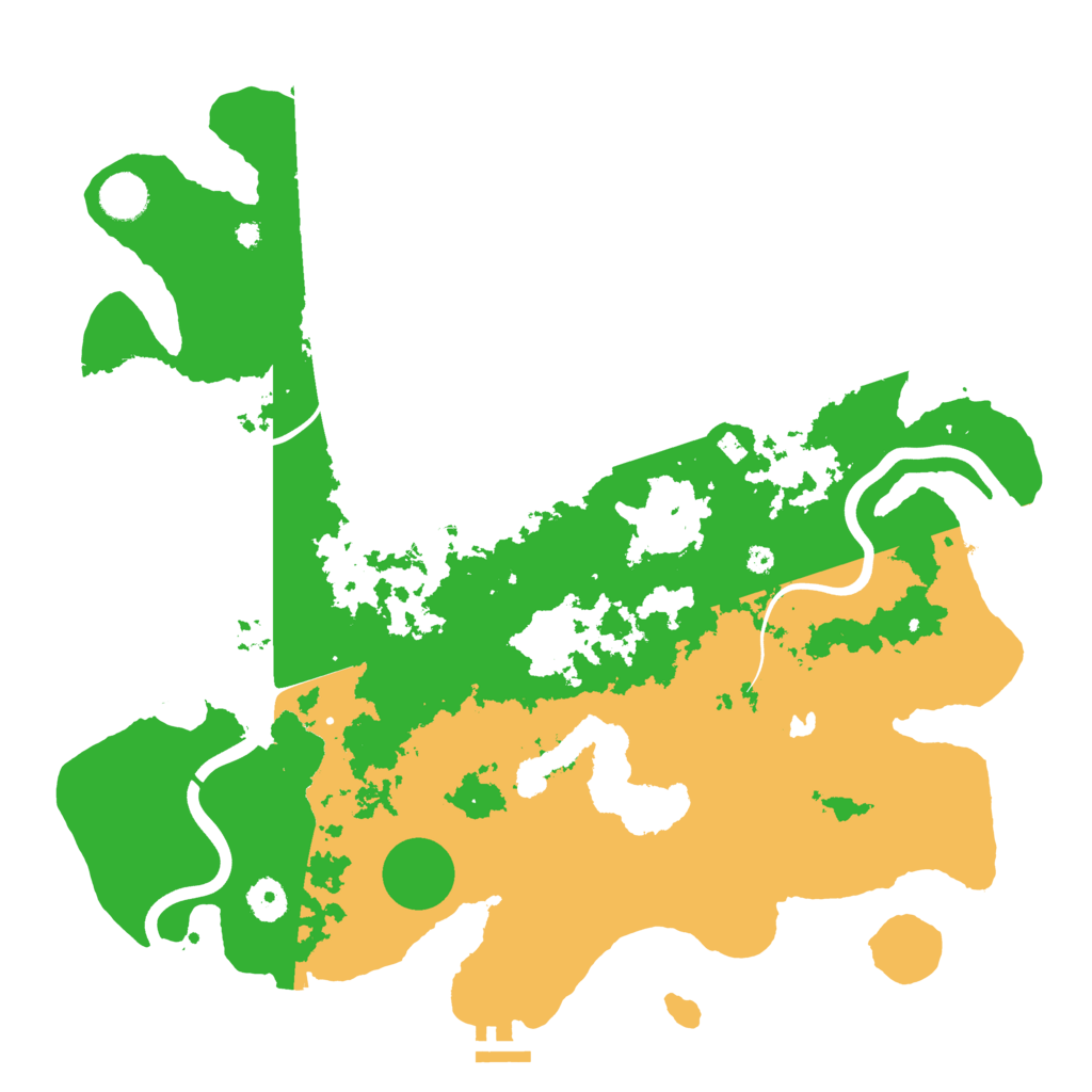 Biome Rust Map: Procedural Map, Size: 4000, Seed: 4711