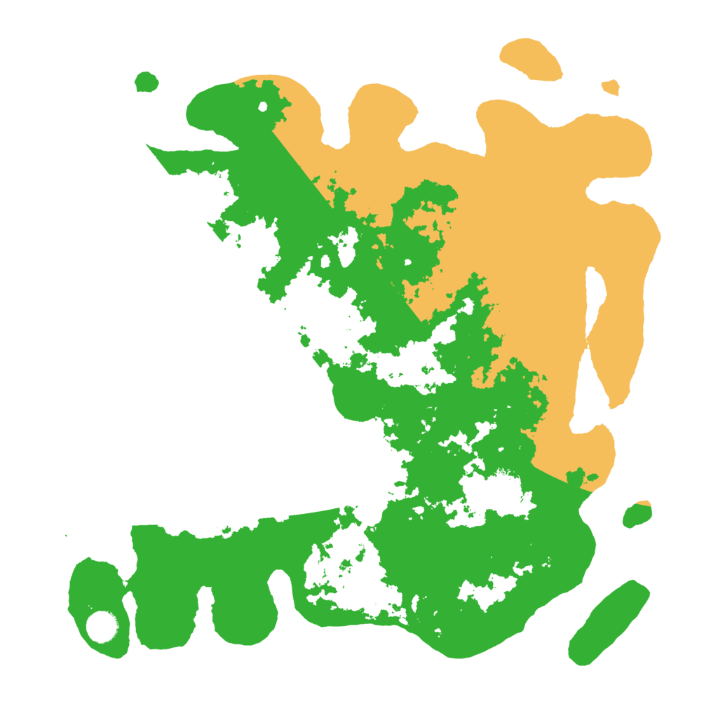 Biome Rust Map: Barren, Size: 4000, Seed: 119