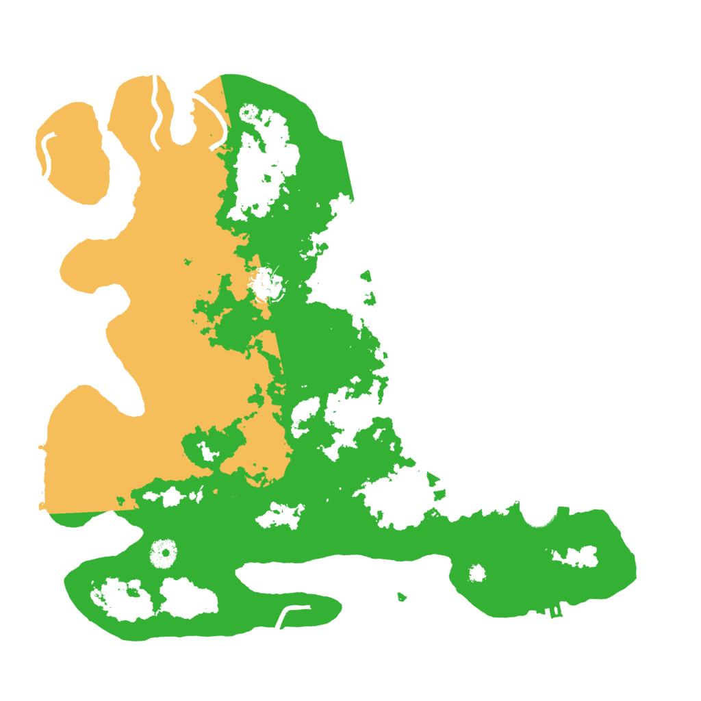 Biome Rust Map: Procedural Map, Size: 3700, Seed: 2056810675