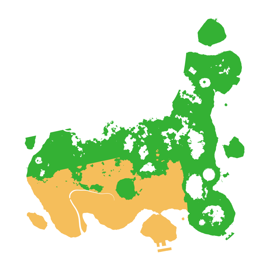 Biome Rust Map: Procedural Map, Size: 3750, Seed: 1769431825