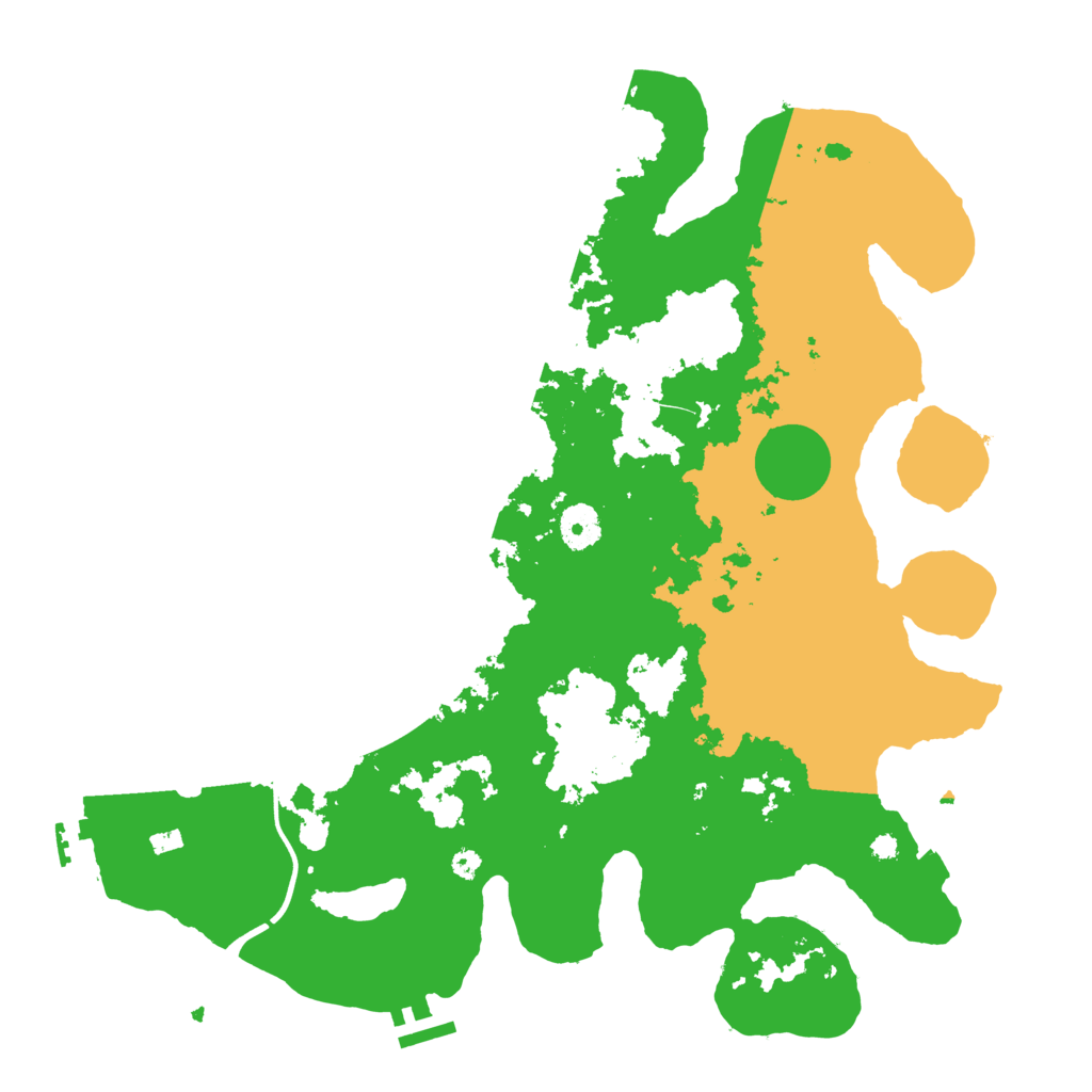 Biome Rust Map: Procedural Map, Size: 3800, Seed: 67139456