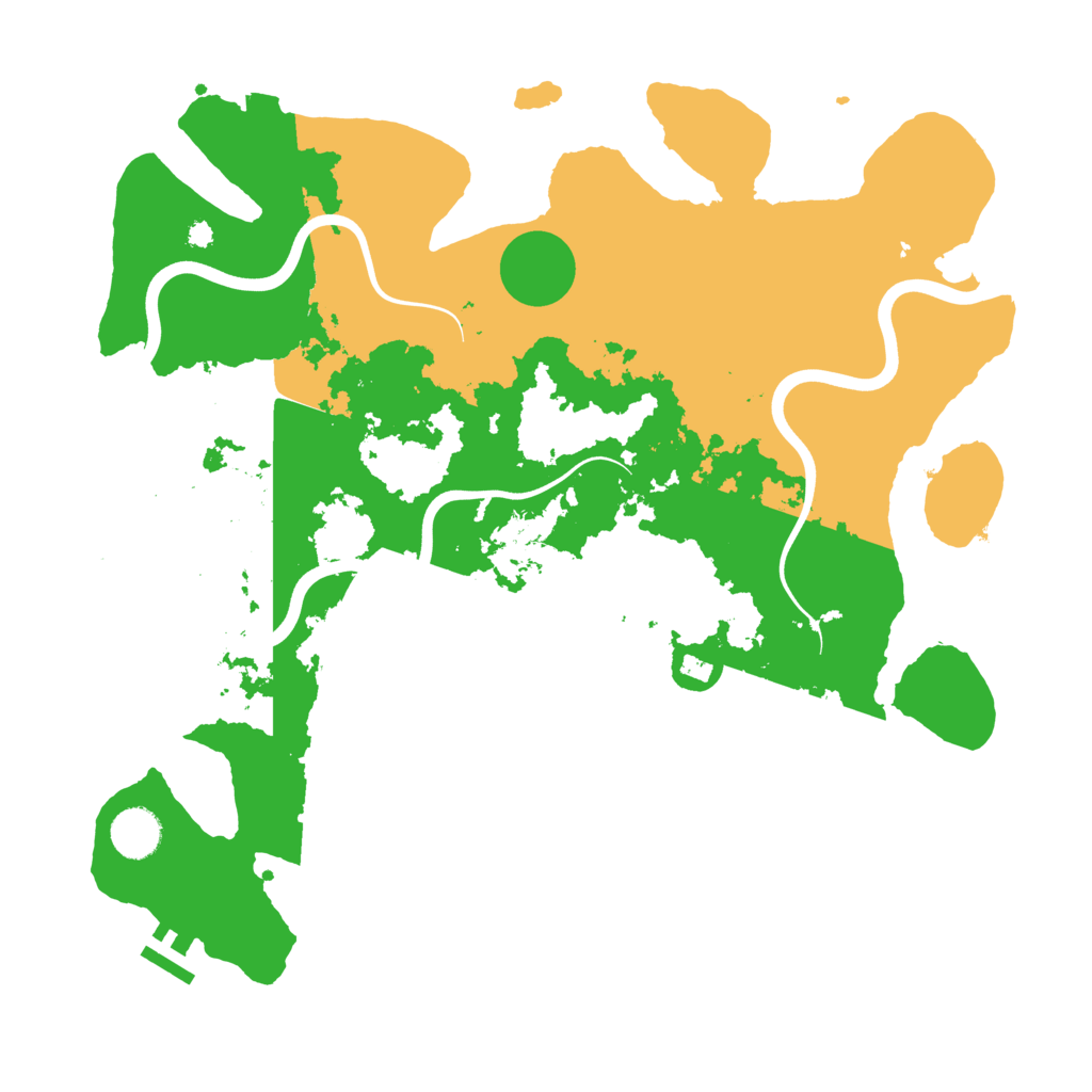 Biome Rust Map: Procedural Map, Size: 3825, Seed: 9988899