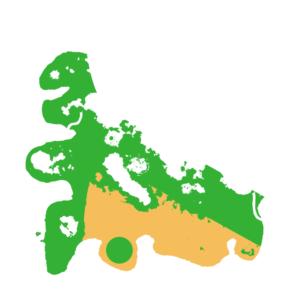 Biome Rust Map: Procedural Map, Size: 3000, Seed: 1130886602