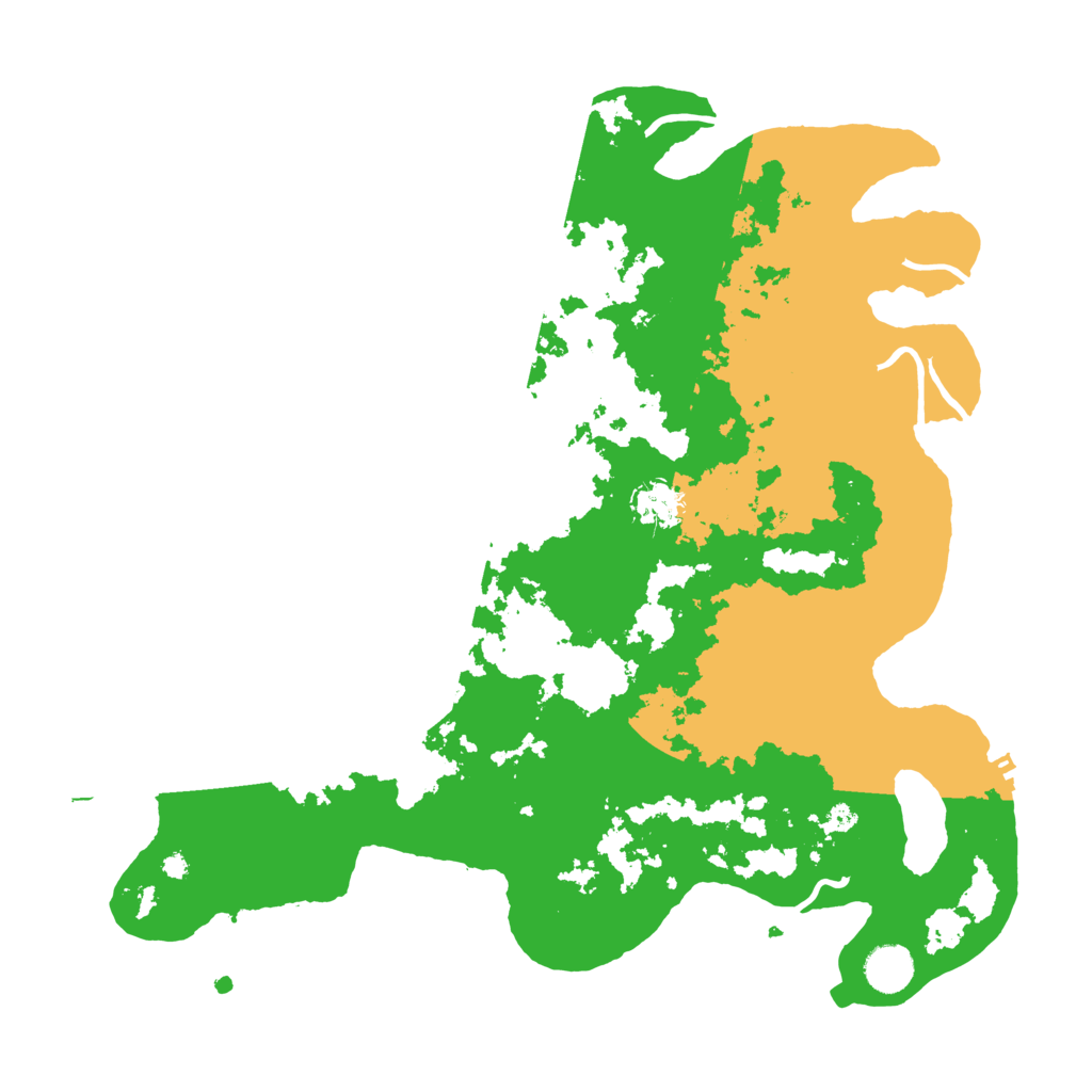 Biome Rust Map: Procedural Map, Size: 4000, Seed: 2039858361