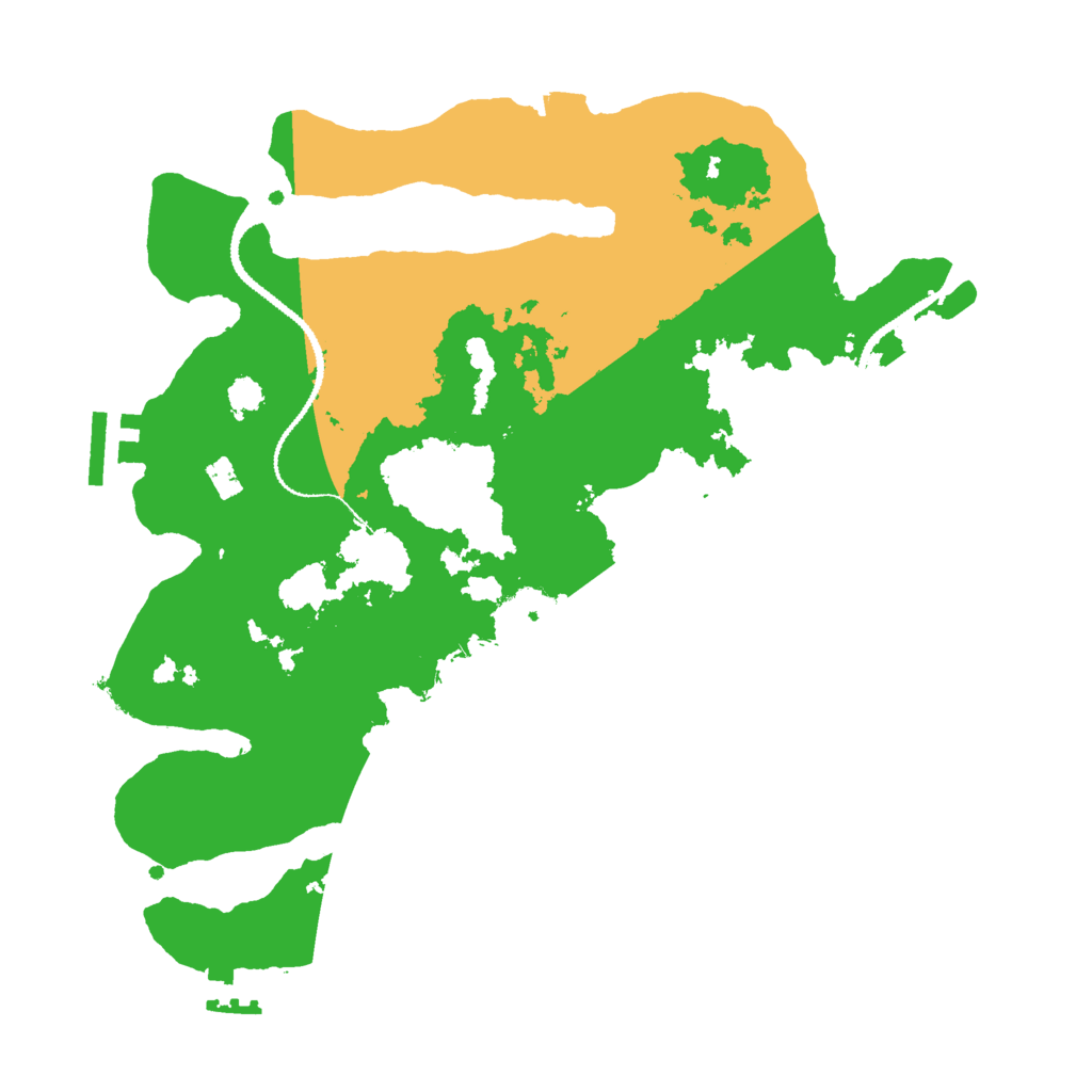 Biome Rust Map: Procedural Map, Size: 3000, Seed: 26102013