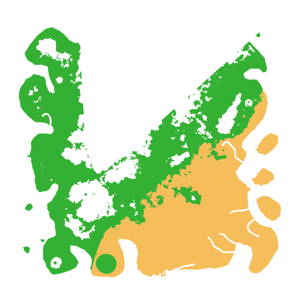 Biome Rust Map: Procedural Map, Size: 4000, Seed: 1262134993