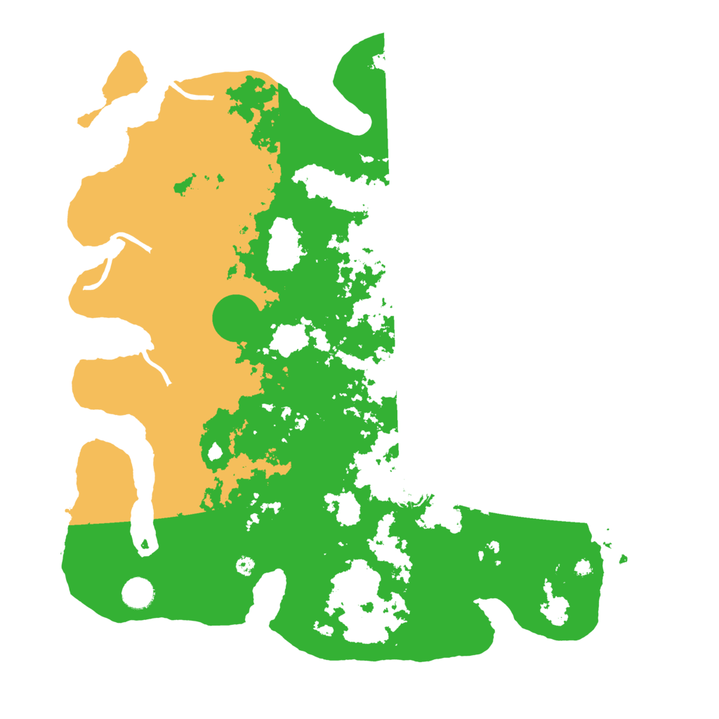 Biome Rust Map: Procedural Map, Size: 4000, Seed: 276503