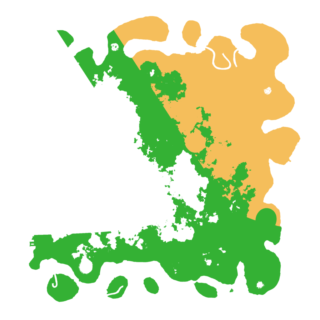 Biome Rust Map: Procedural Map, Size: 4250, Seed: 31662
