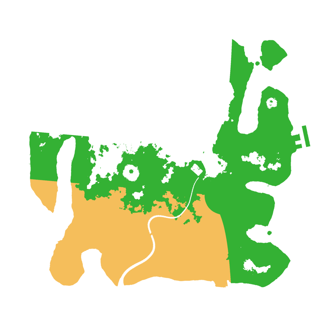 Biome Rust Map: Procedural Map, Size: 3000, Seed: 787292