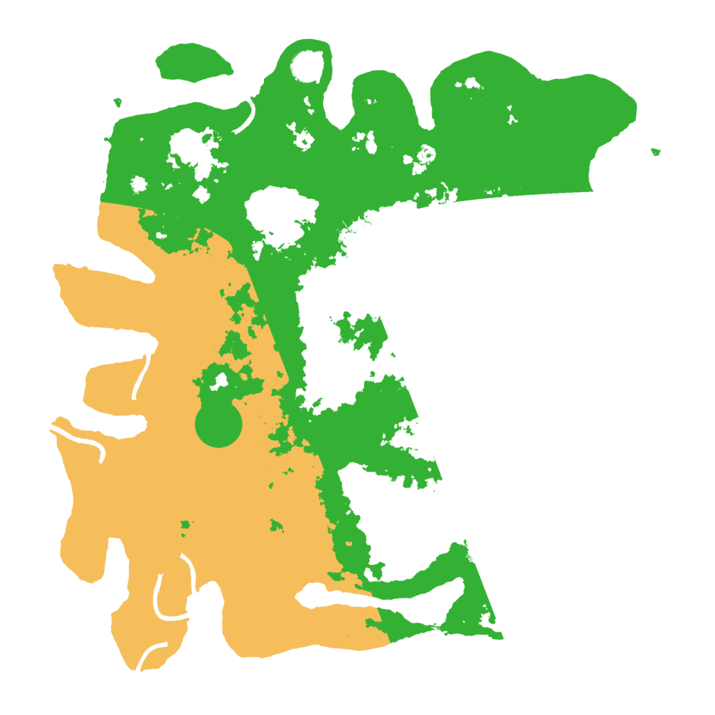 Biome Rust Map: Procedural Map, Size: 4000, Seed: 517223