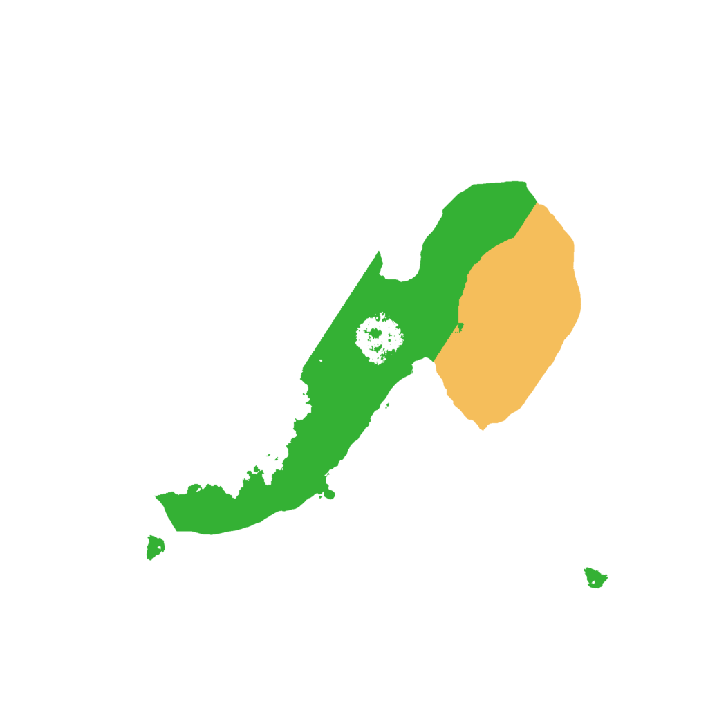 Biome Rust Map: Procedural Map, Size: 1600, Seed: 42803