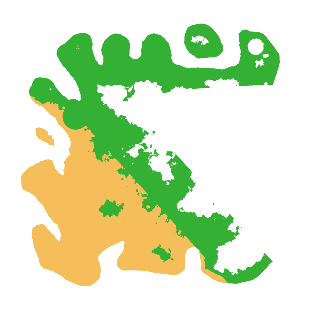 Biome Rust Map: Barren, Size: 3500, Seed: 921583971