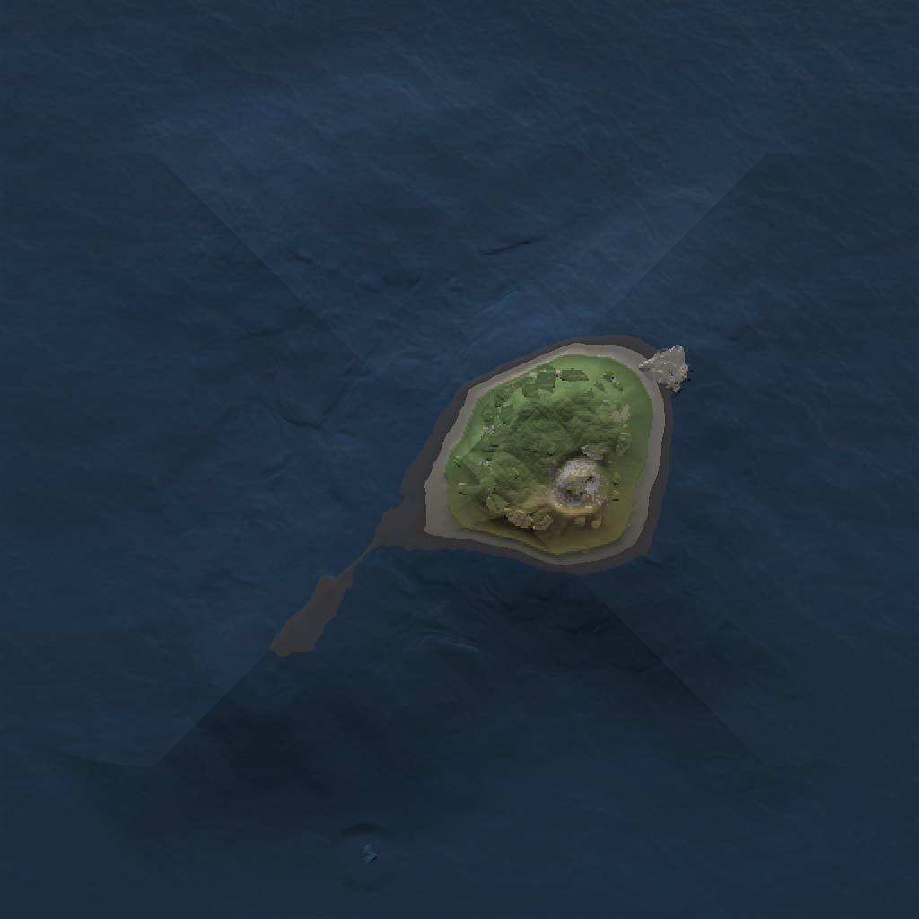 Rust Map: Procedural Map, Size: 1000, Seed: 73355, 3 Monuments