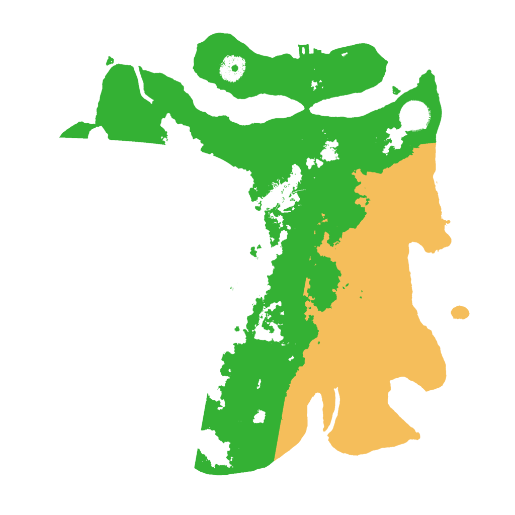 Biome Rust Map: Procedural Map, Size: 3000, Seed: 45378