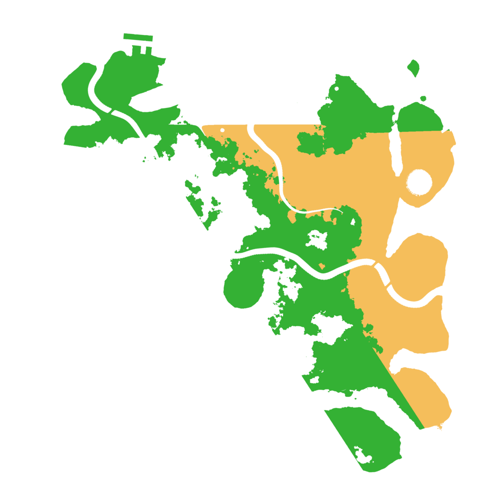 Biome Rust Map: Procedural Map, Size: 3450, Seed: 1498378960