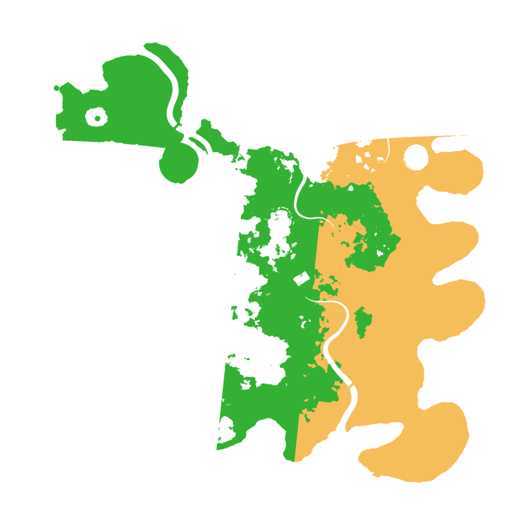 Biome Rust Map: Procedural Map, Size: 3800, Seed: 238497