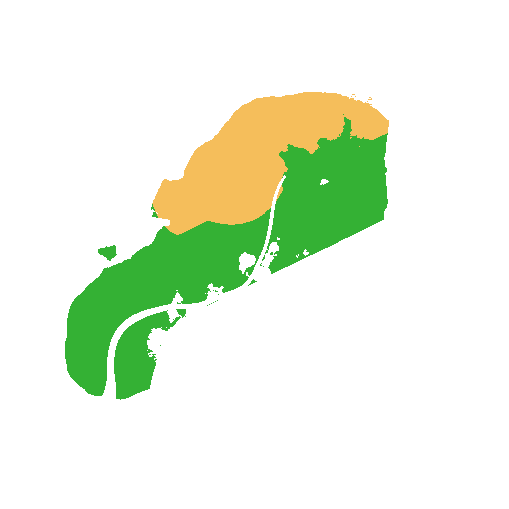 Biome Rust Map: Procedural Map, Size: 1500, Seed: 53822