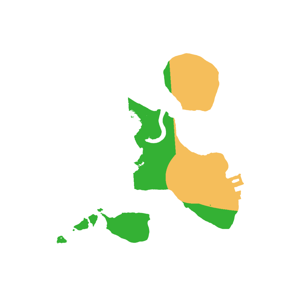 Biome Rust Map: Procedural Map, Size: 1600, Seed: 891