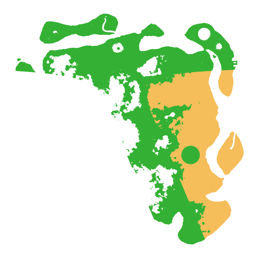Biome Rust Map: Procedural Map, Size: 3750, Seed: 1183274678