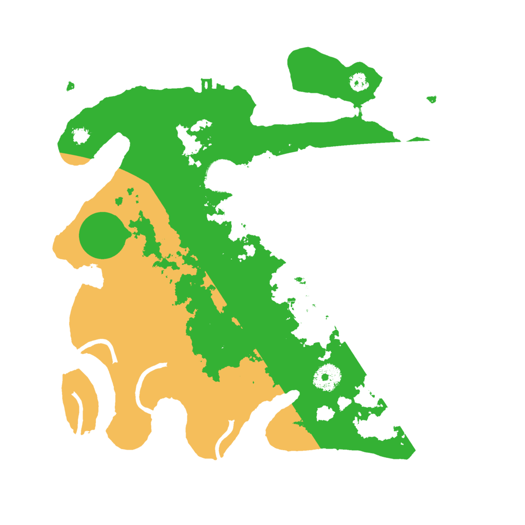Biome Rust Map: Procedural Map, Size: 2950, Seed: 962868864