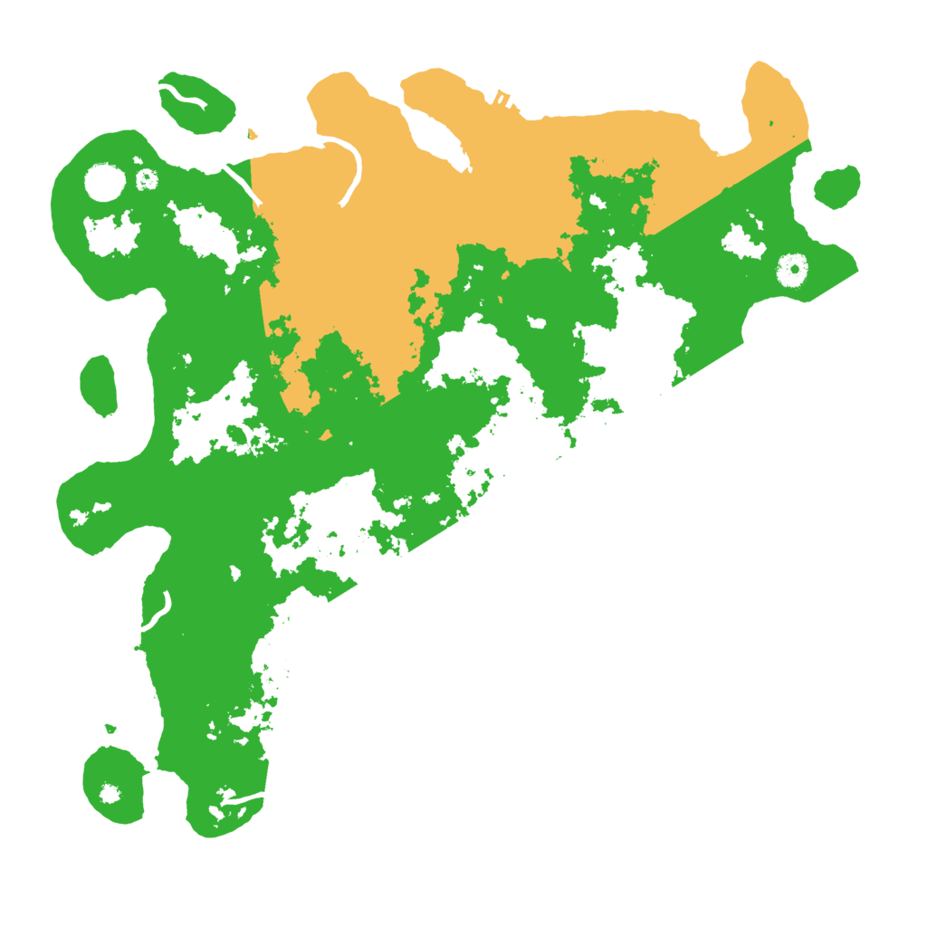 Biome Rust Map: Procedural Map, Size: 4250, Seed: 12496
