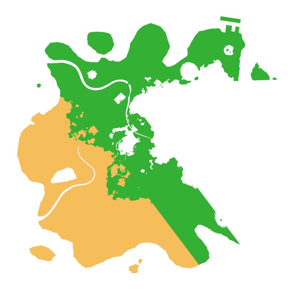Biome Rust Map: Procedural Map, Size: 3000, Seed: 1918133794