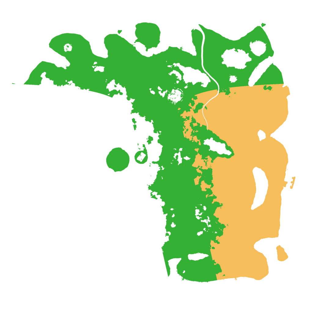 Biome Rust Map: Procedural Map, Size: 3800, Seed: 4098