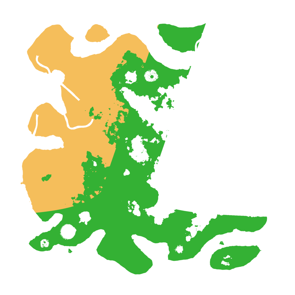 Biome Rust Map: Procedural Map, Size: 3500, Seed: 658644696