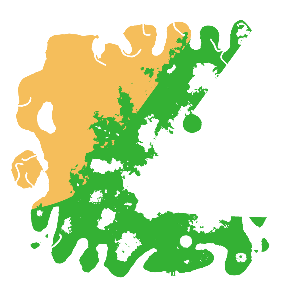 Biome Rust Map: Procedural Map, Size: 4300, Seed: 1635733741