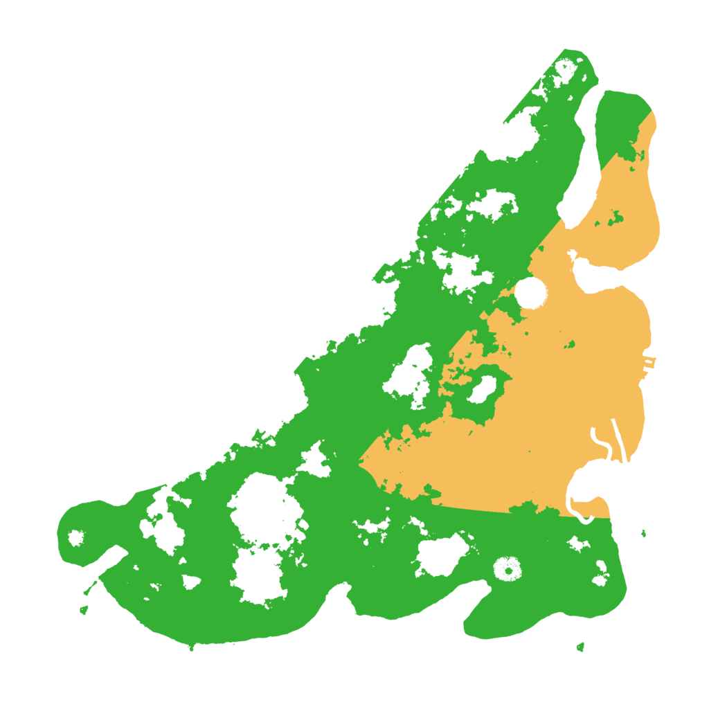 Biome Rust Map: Procedural Map, Size: 4000, Seed: 9140350