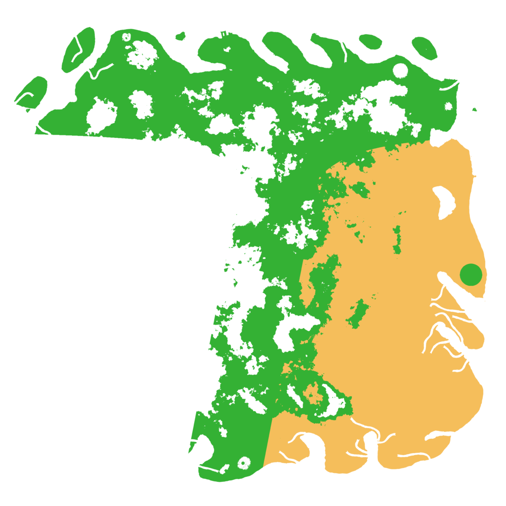 Biome Rust Map: Procedural Map, Size: 6000, Seed: 1828554099