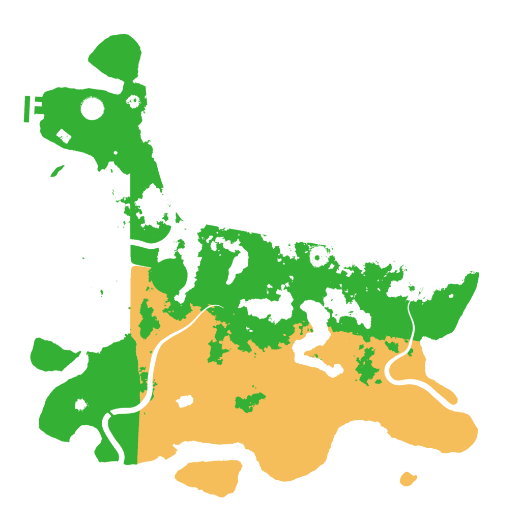 Biome Rust Map: Procedural Map, Size: 4000, Seed: 953163070
