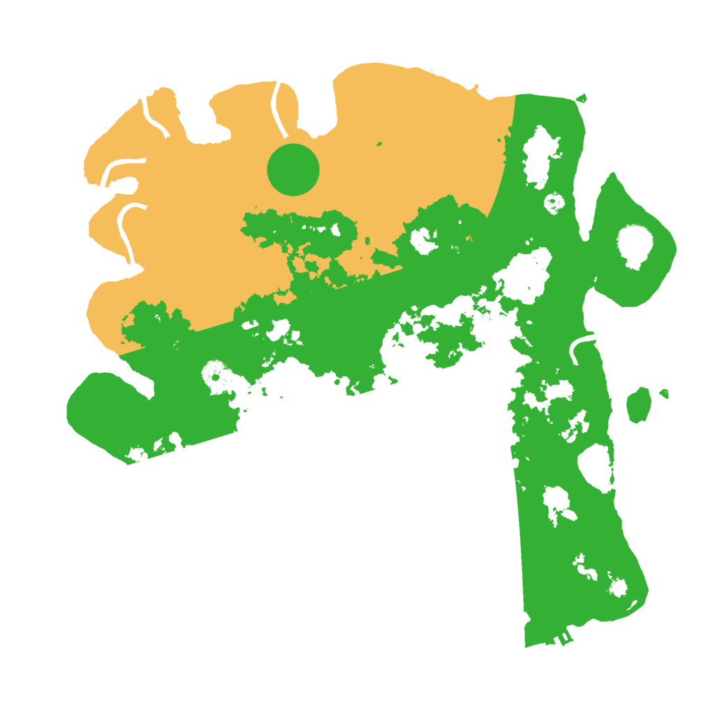 Biome Rust Map: Procedural Map, Size: 3604, Seed: 993459