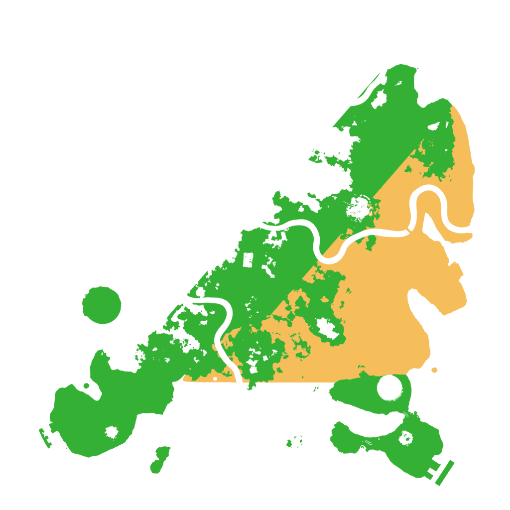 Biome Rust Map: Procedural Map, Size: 3700, Seed: 1748873563