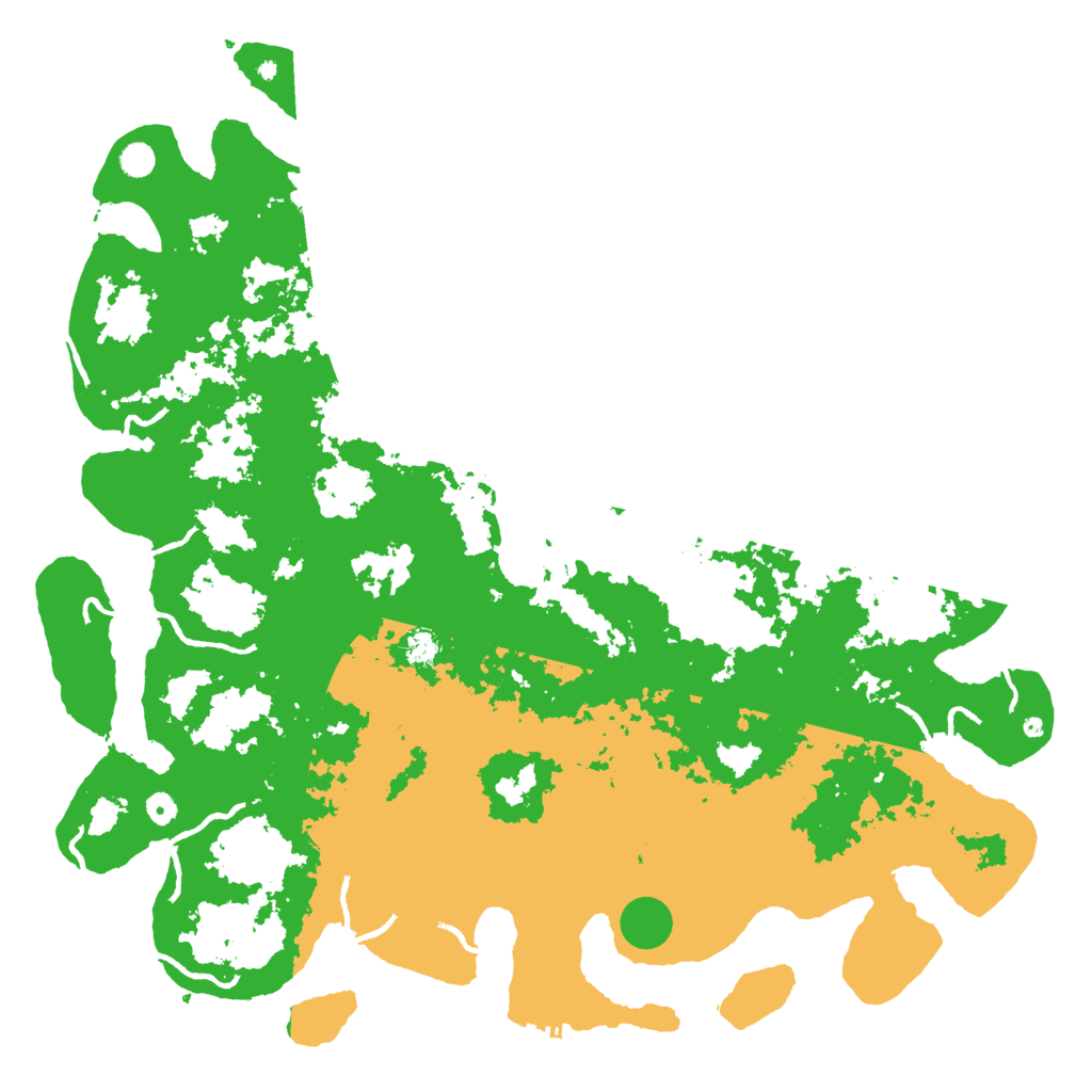 Biome Rust Map: Procedural Map, Size: 5500, Seed: 1855364076